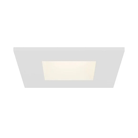 Corbett Lighting CSL Forme 3in Downlight 3000k, Standard Square Trim, White DLT3RIC-30-SFSTWT