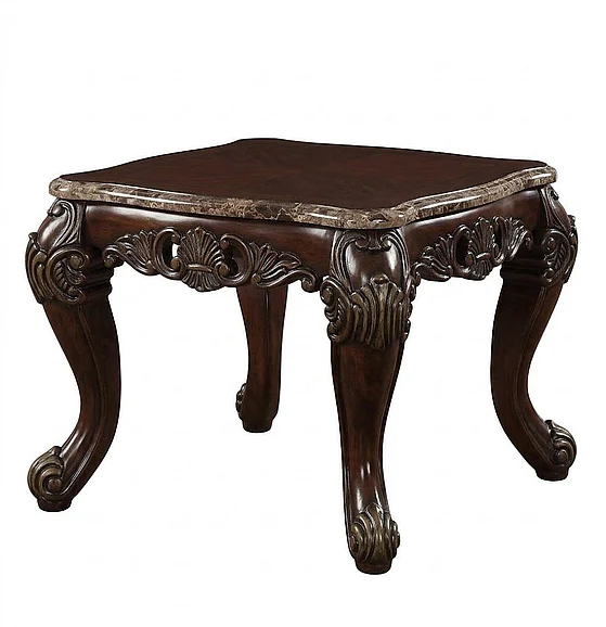 McFerran Home Furnishing T5190 End Table in Brown T5190-E