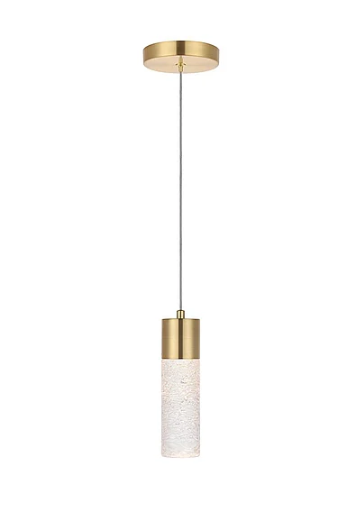 Elegant Constellation 1 Light Gold Led Pendant 5200D4G