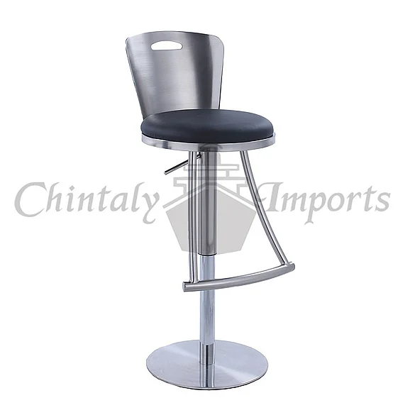 Chintaly 406 Metal-Back Adjustable Height Stool 0406-AS