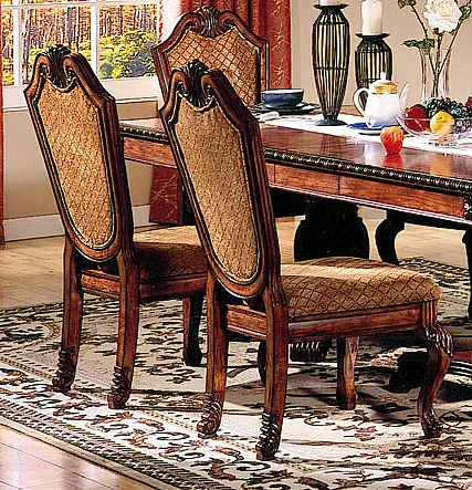 Acme Chateau De Ville Side Chairs in Cherry 04077 (Set of 2)