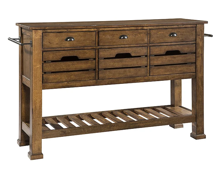 Intercon Furniture The District Sideboard in Cool Copper