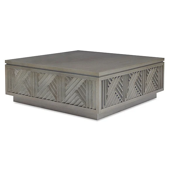 Ambella Home Piedmont Cocktail Table in Warm Grey 07290-920-010