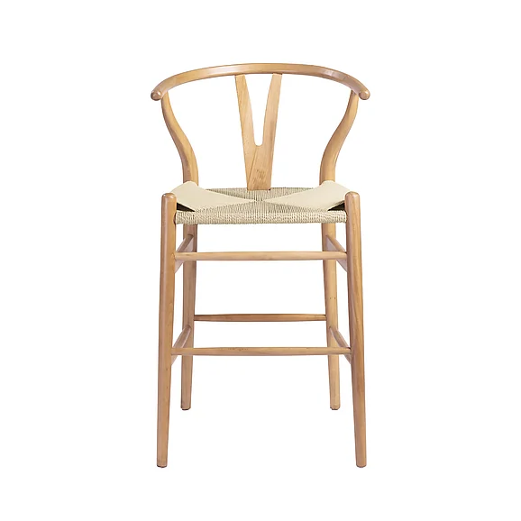 Euro Style Evelina Counter Stool in Natural 08169NAT CLOSEOUT