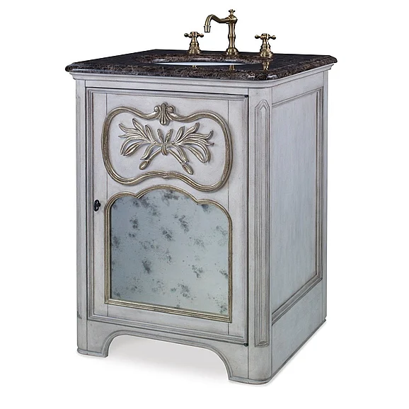 Ambella Home Laurel Petite Sink Chest in White 08989-110-121