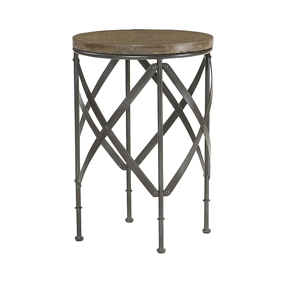 Hammary Hidden Treasures Round Metal Table 090-716