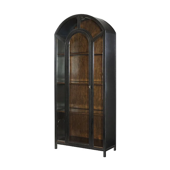 Hammary Hidden Treasures Apothecary Cabinet in Cherry 090-762