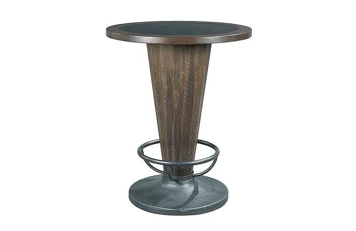 Hammary Hidden Treasures Cone Shaped Pub Table Base in Brown 090-877B