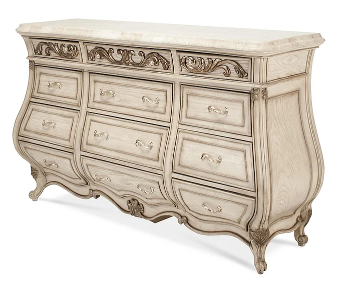 Aico Platine de Royale Dresser in Champagne N09050-201