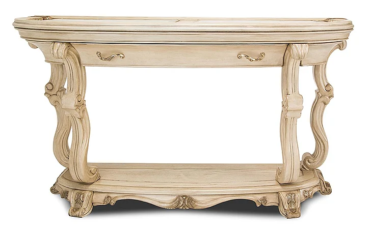 Aico Platine de Royale Console Table in Champagne 09223-201
