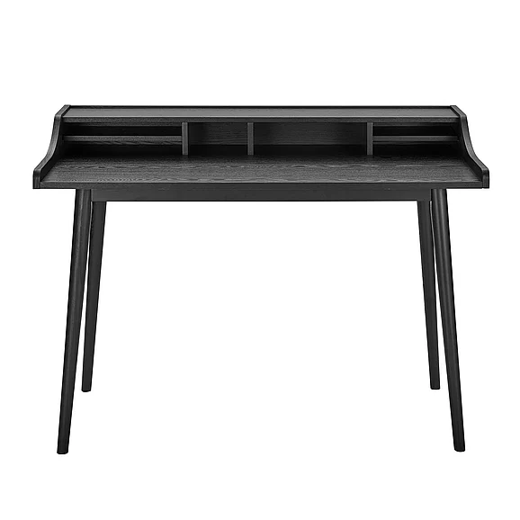 Euro Style Flavio Desk in Black 09701-BLK CLOSEOUT