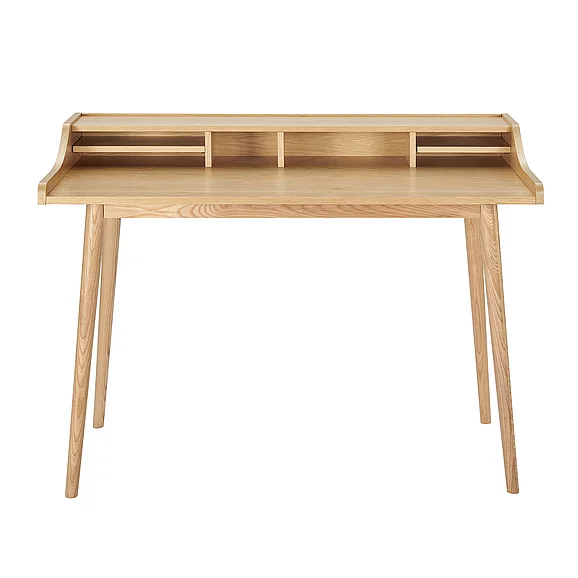 Euro Style Flavio Desk in Oak 09701-OAK