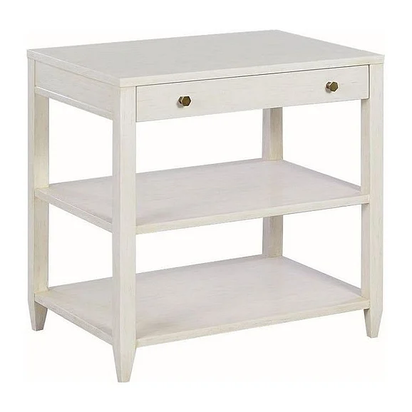 Oliver Home Wallace Wide Side Table in Drift 0975-02