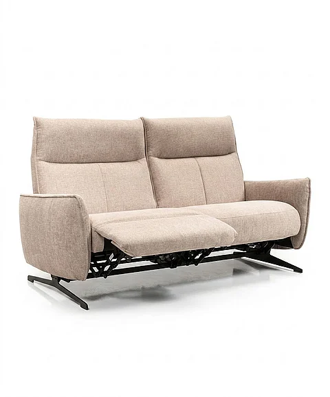 Hjort Knudsen 2378 Prime Model Reclining Sofa in Brego Beige 2378/B85FH3M/456/3N9k