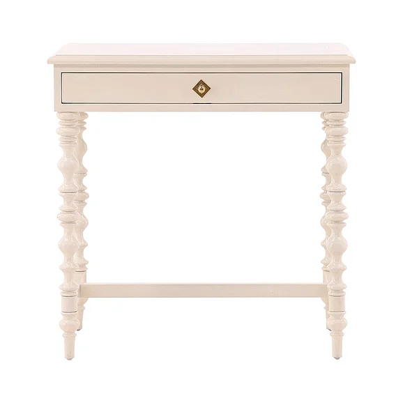 Furniture Classics Zepatta Side Table in Cream 58045LT