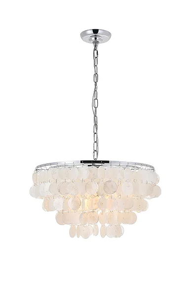 Elegant Selene 4 Light Chrome Pendant LD5050D20C