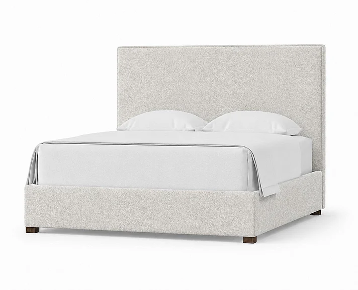 Vaughan-Bassett Amelia Queen Upholstered Bed in Labradoodle 100-551Z-155Z-822Z