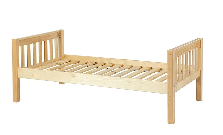Maxtrix Basic Low/Low Slat Bed in Natural