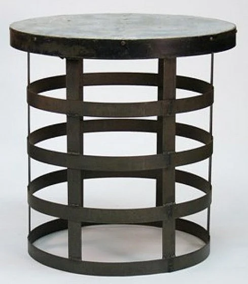 Zentique Blake Side Table in Black 1002