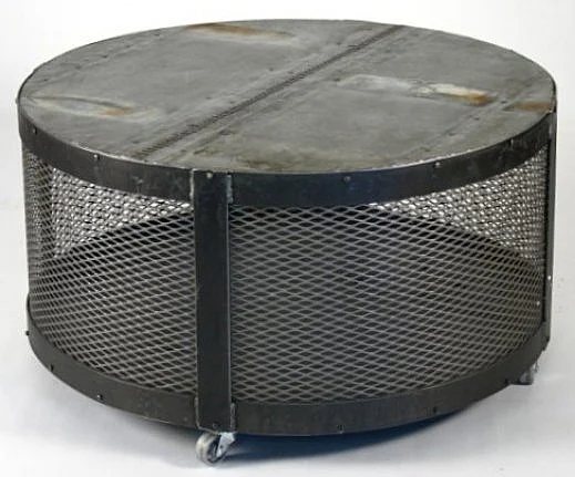 Zentique Gregory Coffee Table in Iron 1005