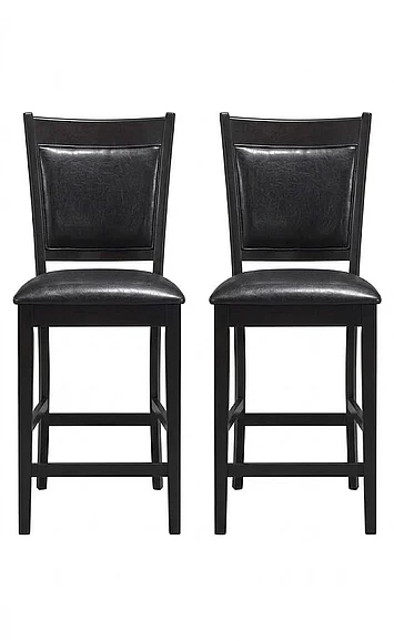 Coaster Jaden Counter Height Stool in Cappuccino (Set of 2) 100959