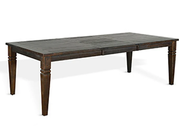 Sunny Designs Homestead Extension Dining Table in Tobacco Leaf 1012TL2