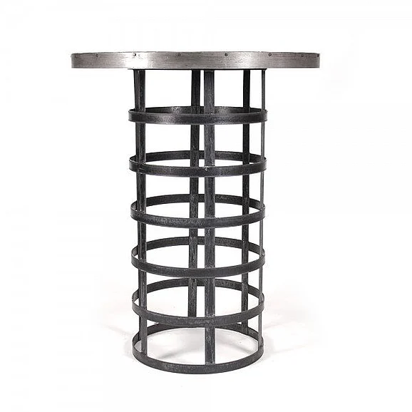 Zentique Recycled Metal Bar Table 1018