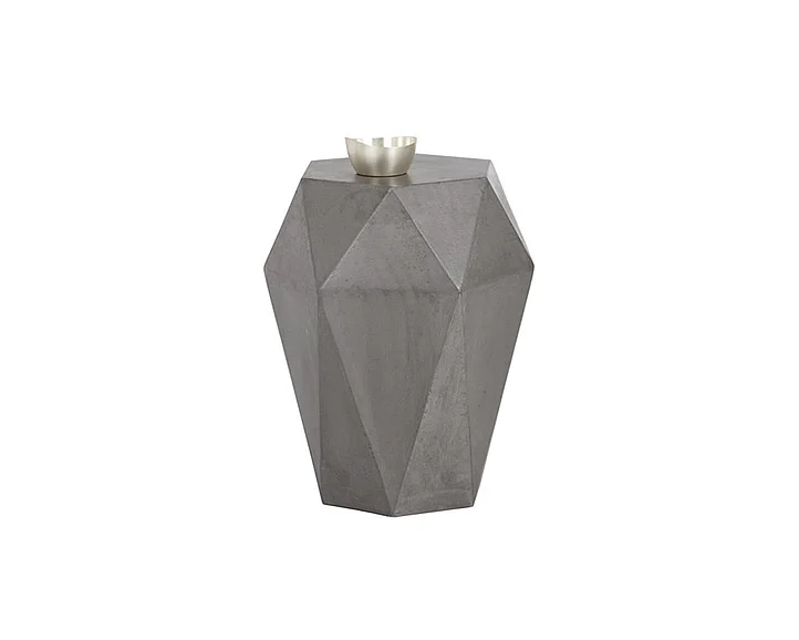SUNPAN MIXT Constance End Table in Grey 102938