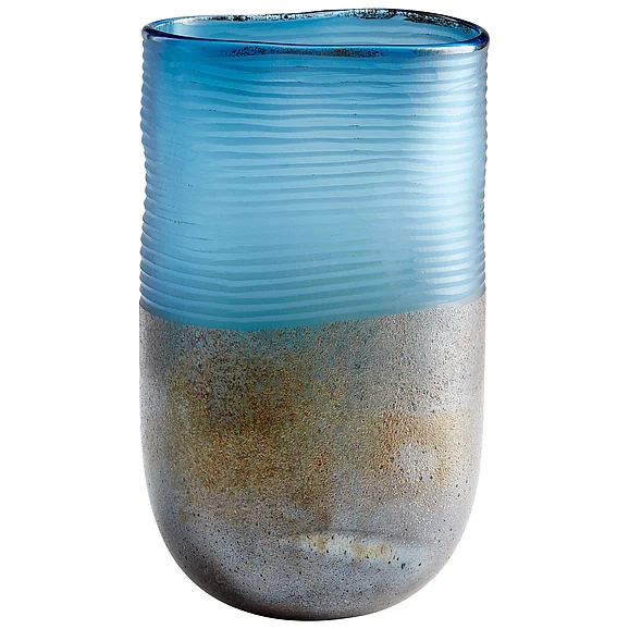 Cyan Design Europa Vase | Blue And Iron Glaze - Tall 10345