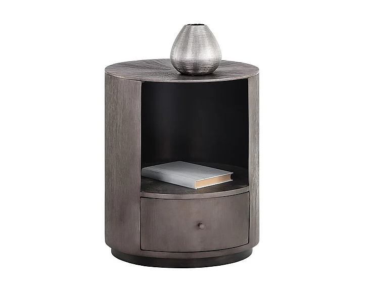 SUNPAN Siena Nightstand in Bronze 105498