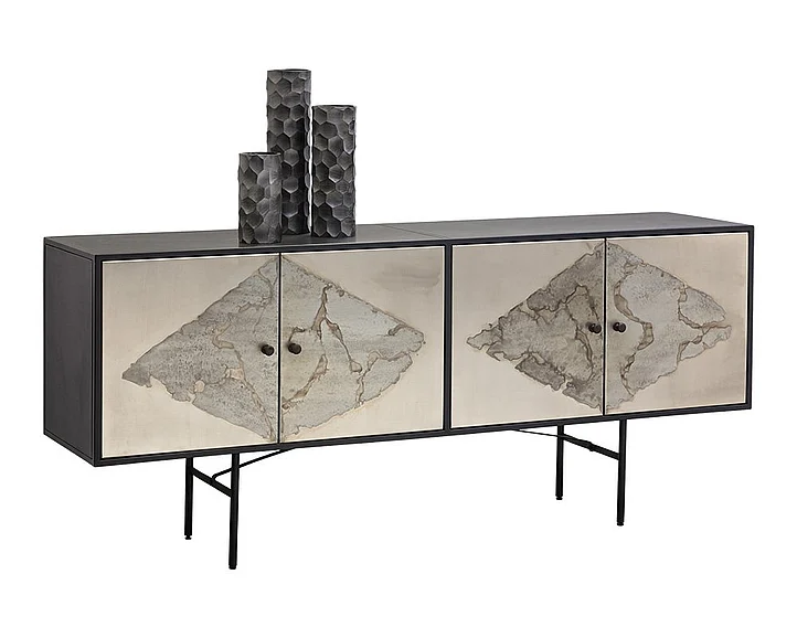 SUNPAN Arlington Large Sideboard in Patina/Black 105534