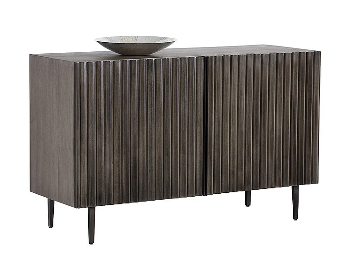SUNPAN Carlin Sideboard in Grey/Antique Bronze 105642