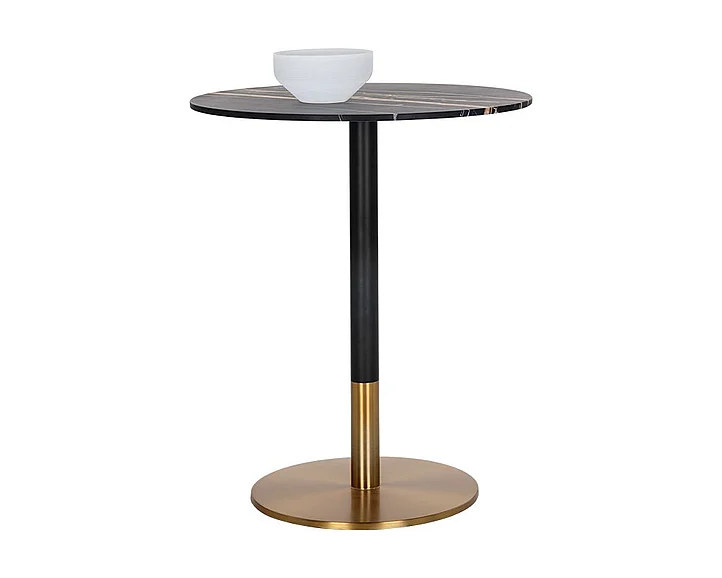 SUNPAN Massie Bar Table in Black/Gold 105681