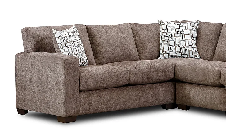 Peak Living 106 LSF Corner Sofa in Greenland Brown 10610-2242 CUSTOM ITEM
