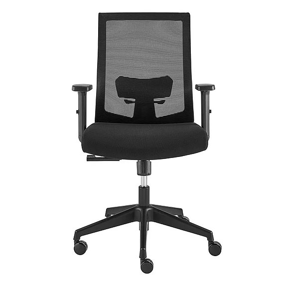 Euro Style Dahl Office Chair in Black with Black Base 10630-BLK