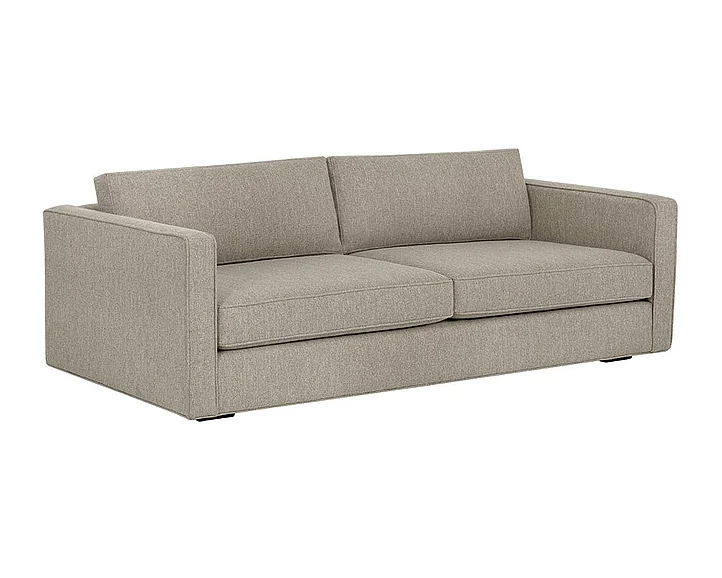 SUNPAN Domestic Adrian Sofa in Liv Wicker/Espresso 106707