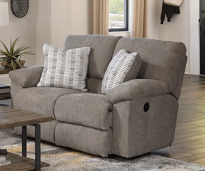 Catnapper Tyler Reclining Loveseat in Pewter 1062