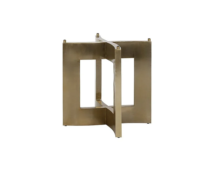 SUNPAN Lianne Dining Table Base in Gold 107077