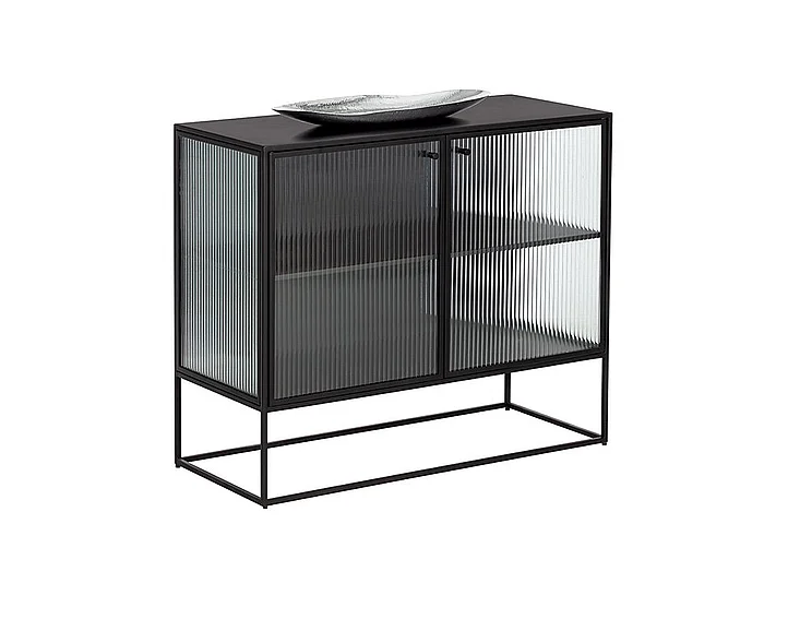 SUNPAN Parsons Small Sideboard in Matte Black 107475