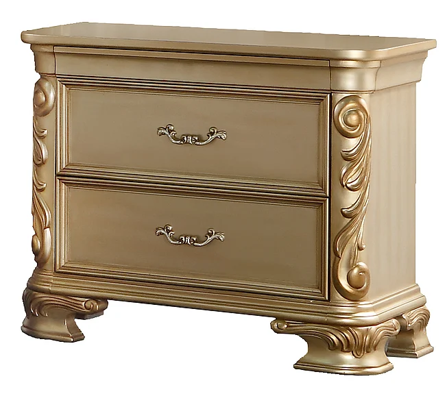 Cosmos Miranda Nightstand Gold 1075GOMIR