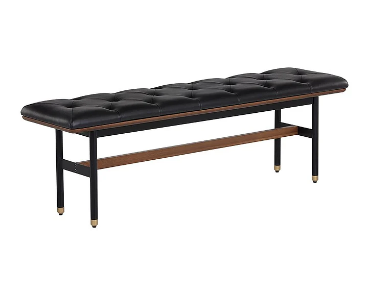SUNPAN Staten Bench in Black 107612