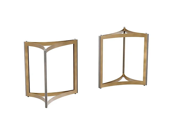 SUNPAN Mendoza Dining Table Base (Set Of 2) 108136