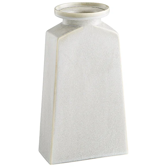 Cyan Design Santorini Vase | Oyster Silver - Small 10918