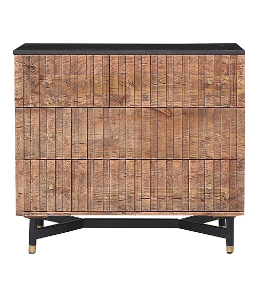 Coast by DK Verona 3 Drawer Chest in Natural 11123