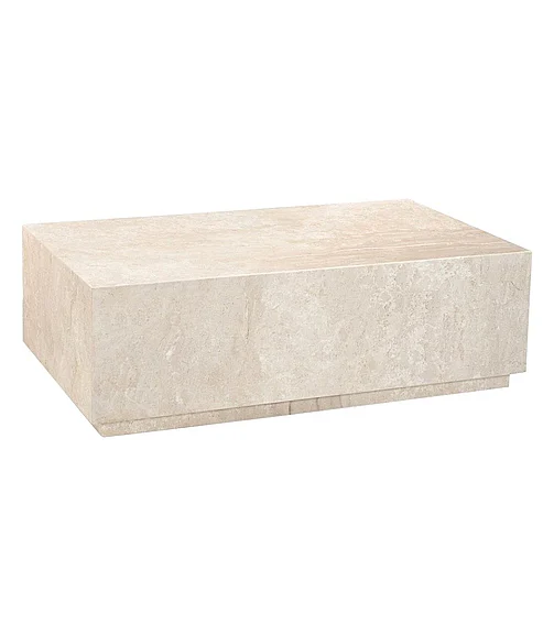 Coast by DK Urban Luxe Marble Coffee Table in Natural Marble 11183