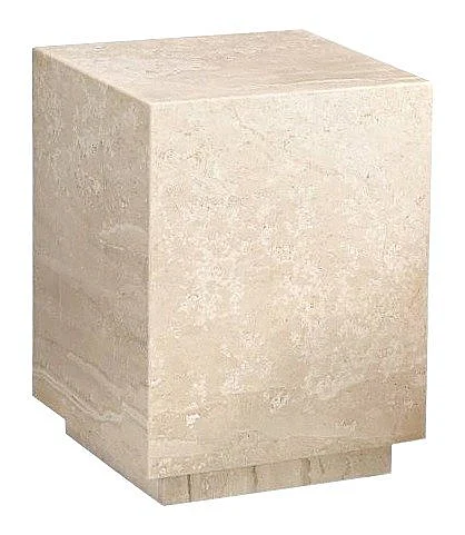 Coast by DK Urban Luxe Marble Side Table in Natural Marble 11201