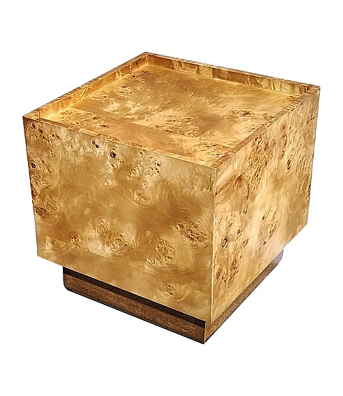 Coast by DK Cortina Burl End Table in Natural Burl 11411