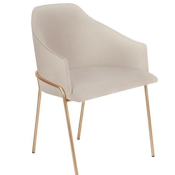 Cyan Design Menfis Dining Chair | Light Tan Velour 11814