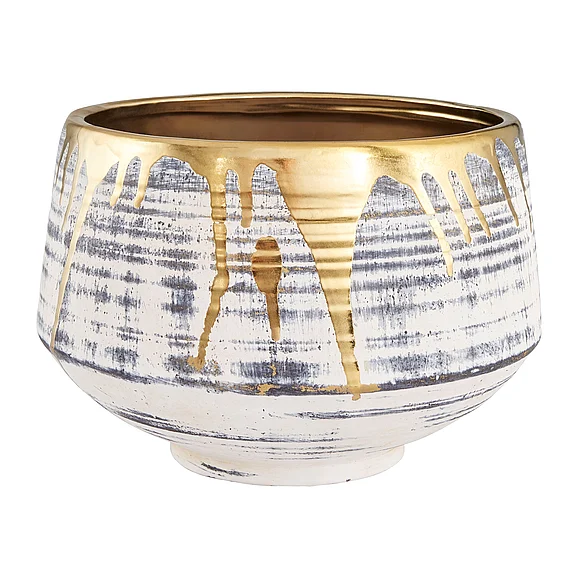 Cyan Design Athenian Bowl | Beige | Black 11875