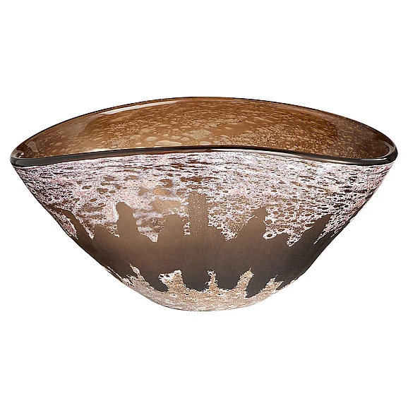 Cyan Design Callisto Bowl | Amber Brown 12037